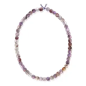 Stringed beads, Cacoxenite, 08mm, faceted (39cm) | Marco Schreier