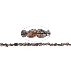 143620608920 Strang Nuggets, Cacoxenit, 06-09 x 06-08mm (38cm) | Marco Schreier