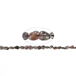 143620608920 Strand of nuggets, Cacoxenite, 06-09 x 06-08mm (38cm) | Marco Schreier