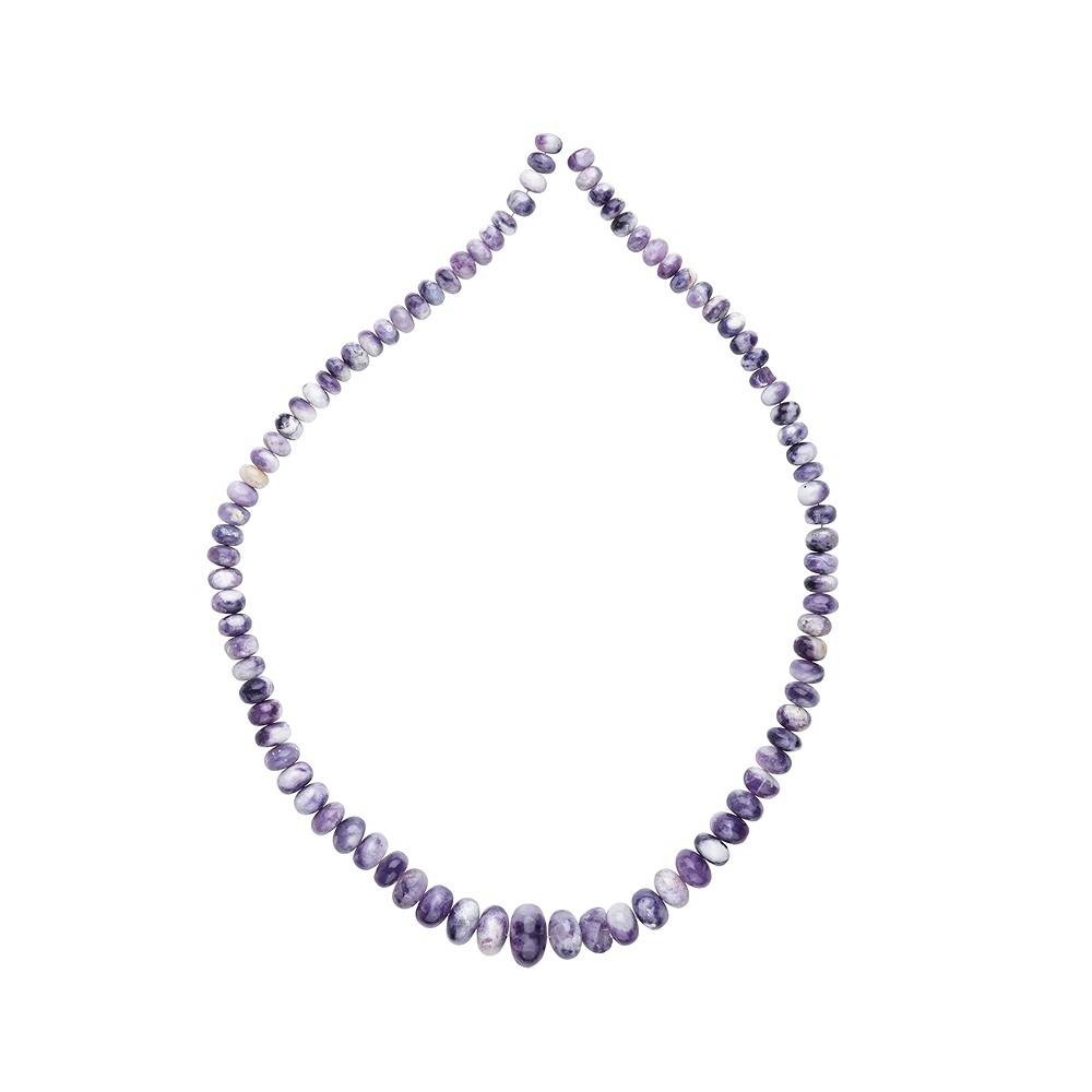 Boutons de Rangs de colliers, Fluorite-Opale-Jaspe (Tiffany-Stone) 6-12mm Dégradation | Marco Schreier