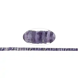 143650408120 Cilindro "Heishi", Ópalo-fluorita, 01 x 04 - 06mm | Marco Schreier