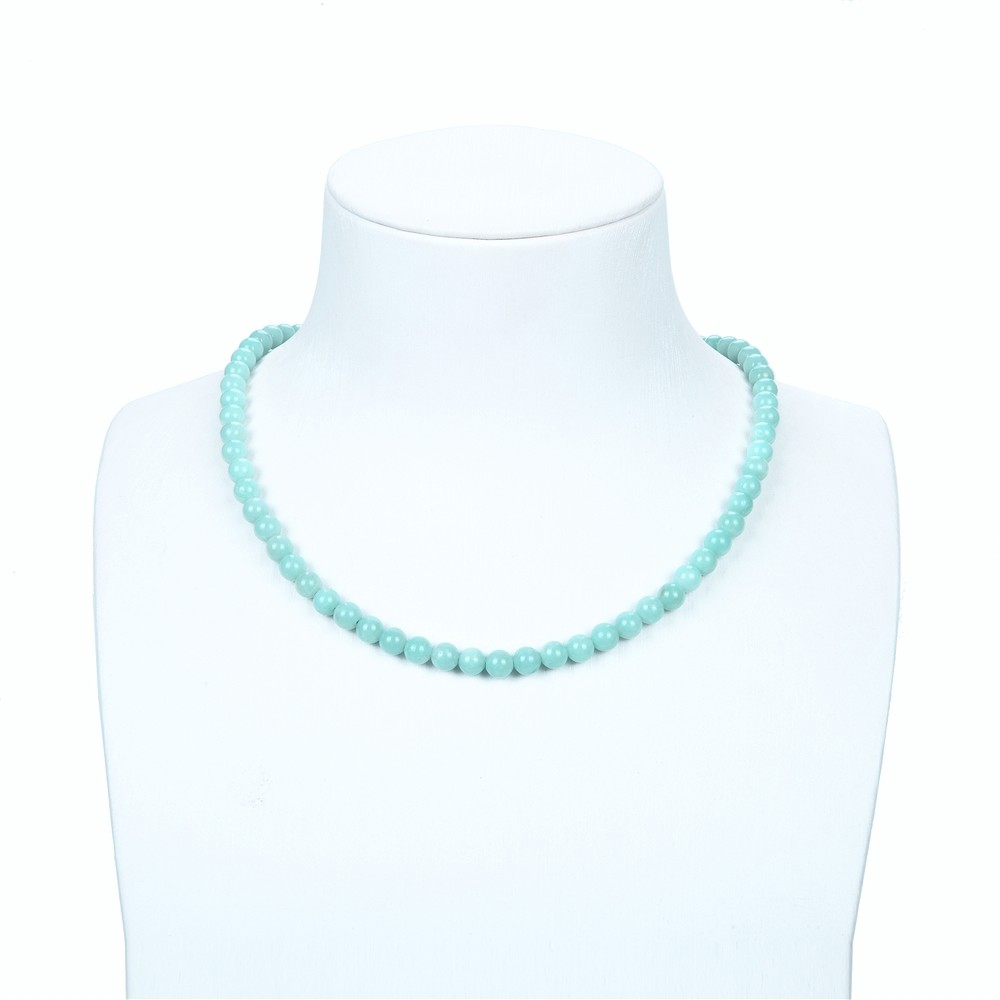 String Beads, Amazonite (China) A, 06mm | wholesaler gems & healing stones