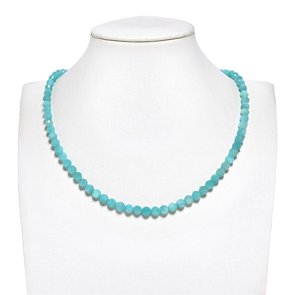 Strang Kugeln, Amazonit (hell), fac. 06mm (39cm) | Marco Schreier