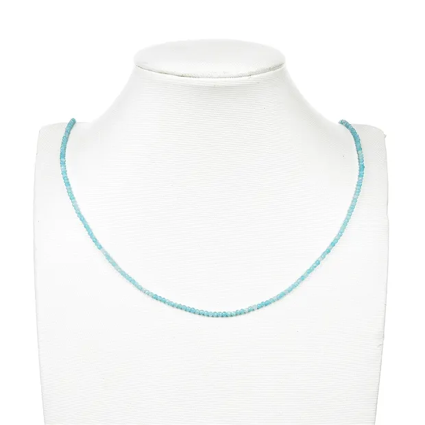 String Beads, Amazonite, faceted, 02mm | Schreier gems, healing stones & jewelry