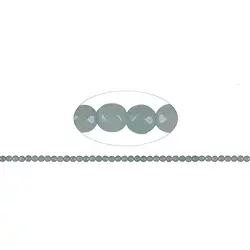 143690104820 String Beads, Amazonite (light), faceted, 03mm (39cm) | Marco Schreier