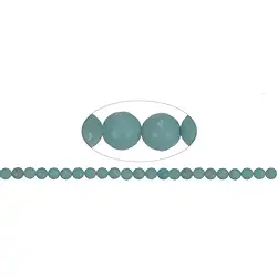143690106321 String Beads, Amazonite (China), faceted, 08mm (38cm) | Marco Schreier