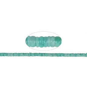 Rangons de colliers, Amazonite (claire), 02 x 06-07mm | Marco Schreier