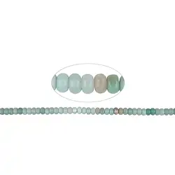 143690322327 Rangons de colliers, Amazonite (multicolore/clair), 04 x 07mm | Marco Schreier