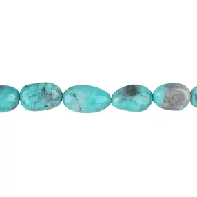 Strang Nuggets, Amazonit (Peru), 20-25 x 15mm | Edelsteine, Heilsteine & Schmuck