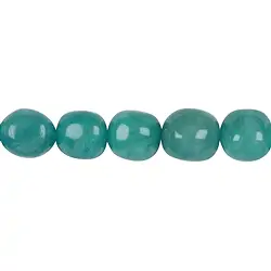 143690604625 Strand of nuggets, Amazonite AA, 13-15 x 10-13mm | Marco Schreier