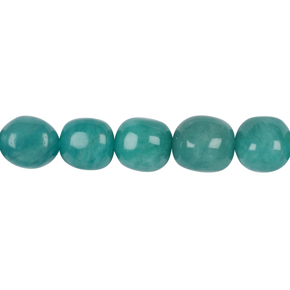 Strang Nuggets, Amazonit AA, 13-15 x 10-13mm | Edelsteine, Heilsteine & Schmuck