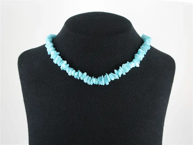 Rangs de colliers, Amazonite (claire), 02-06 x 05-10mm | Marco Schreier