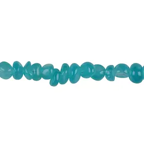 Strand splinter roundish, Amazonite (Peru) extra, 02-08 x 07-10mm | Marco Schreier