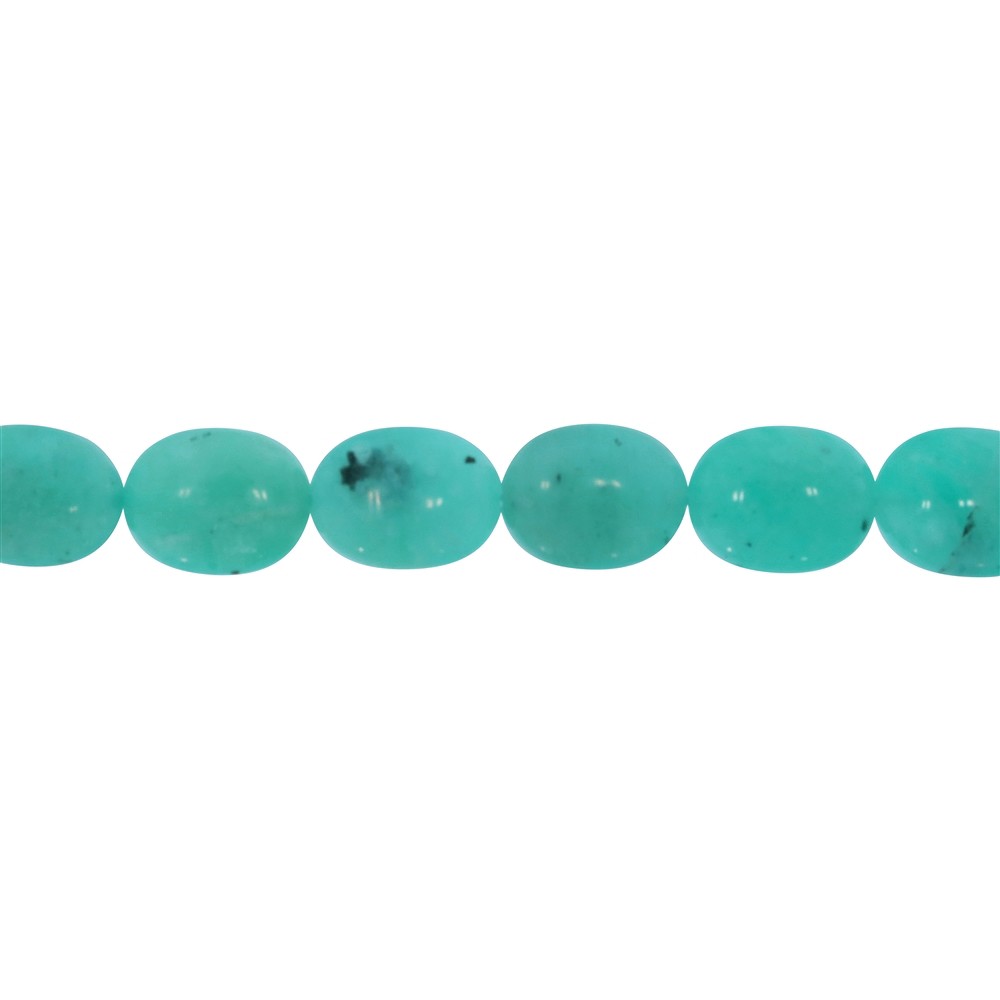 Rang de colliers Nuggets, Amazonite AA, 10-16 x 08-12mm (46cm) | Marco Schreier