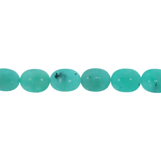 Rang de colliers Nuggets, Amazonite AA, 10-16 x 08-12mm (46cm) | Marco Schreier