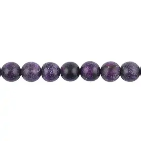 Filo di perle, stichtite, 10-10,5 mm | grossista gemme e pietre curative