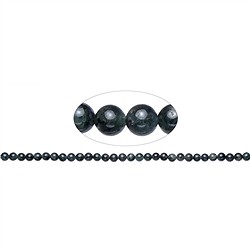 144190100520 Filo di perline, Cianite (verde), 06 mm (39 cm) | Marco Schreier