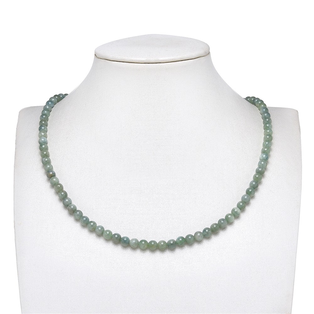 Filo di perline, Cianite (verde), 05,5 mm (39 cm) | Marco Schreier