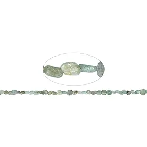 Tiras de pepitas, Distena (estabilizado) verde, 06-10 x 04-07mm | Marco Schreier