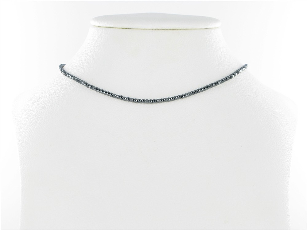 String Beads, Hematin, 02mm | Schreier wholesale; gems, healing stones & jewelry