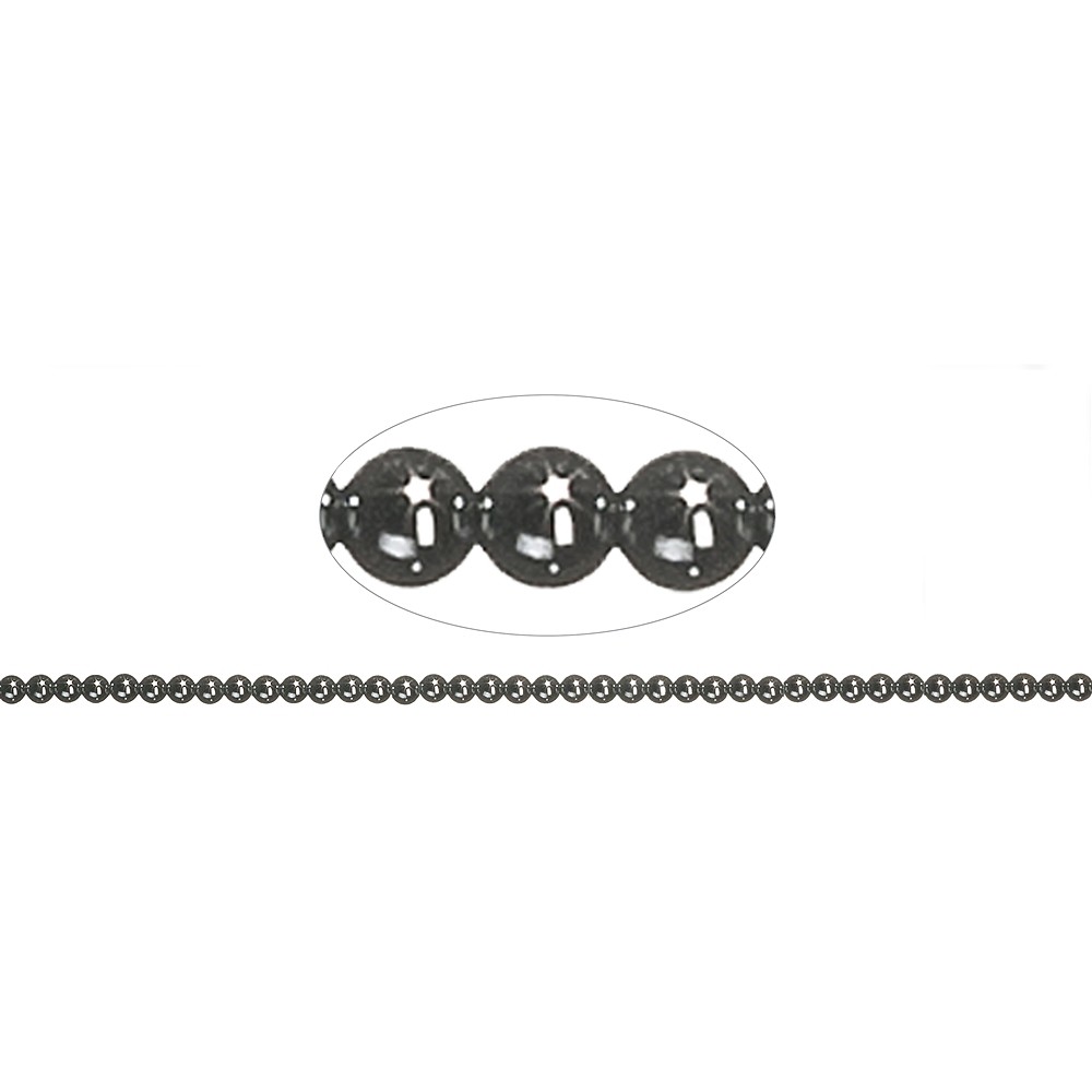 Rang de collier boules, hématite, 04mm | Marco Schreier