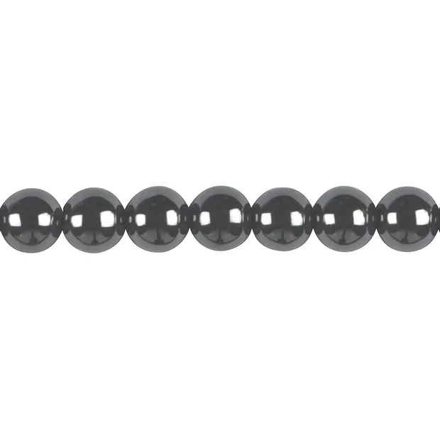 String Beads, Hematin, 10mm | Schreier wholesale; gems, healing stones & jewelry