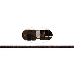 144210306526 Strang Quader, H&#xE4;matin coffee (gef.), 01 x 02 x 02mm | Marco Schreier