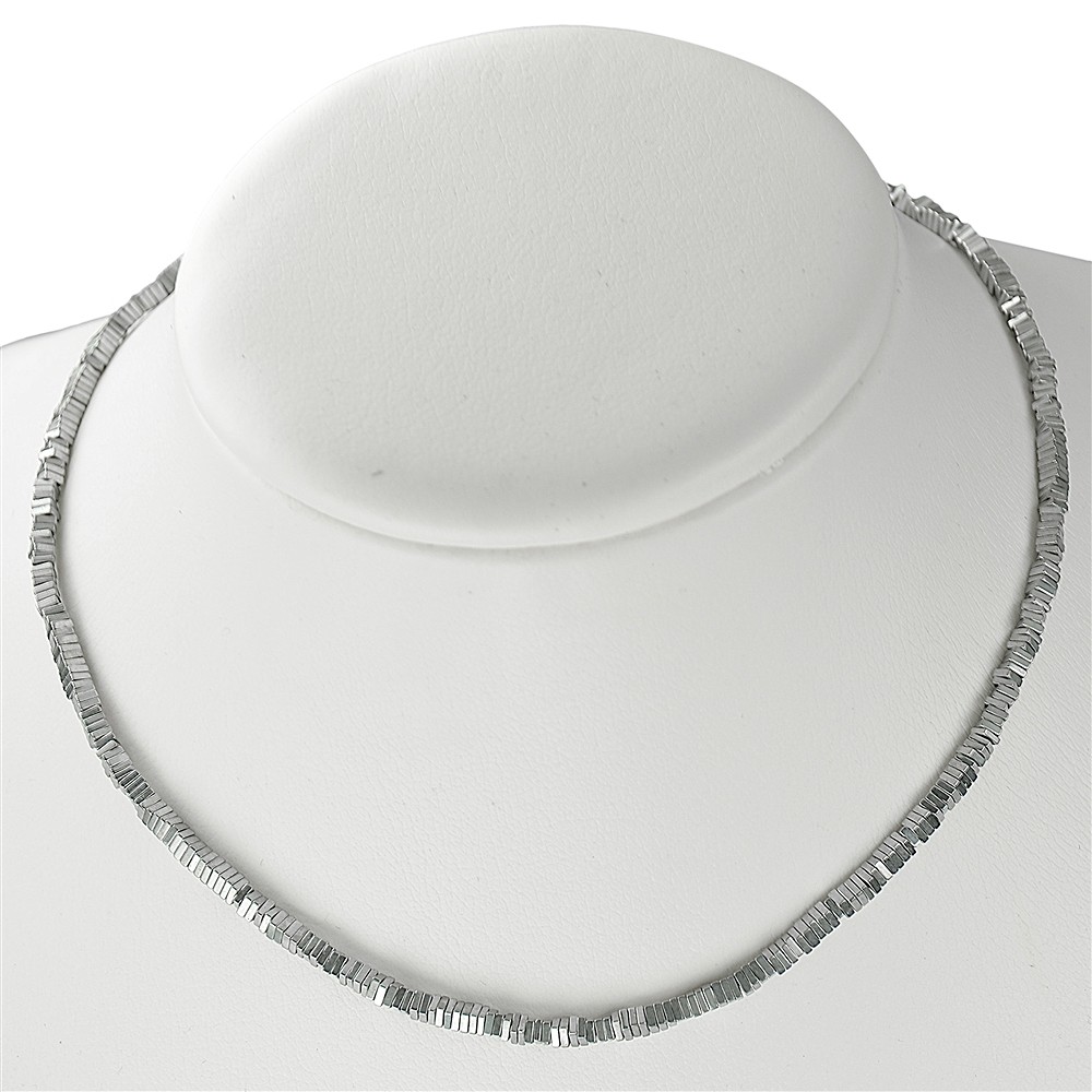 Strang Quadrat, Hämatin silber (gef.), 03 x 03mm | Marco Schreier