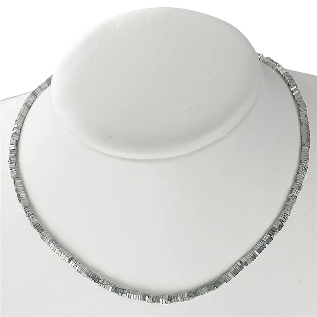 Strand square, hematin silver (dyed), 03 x 03mm | gems, healing stones & jewelry