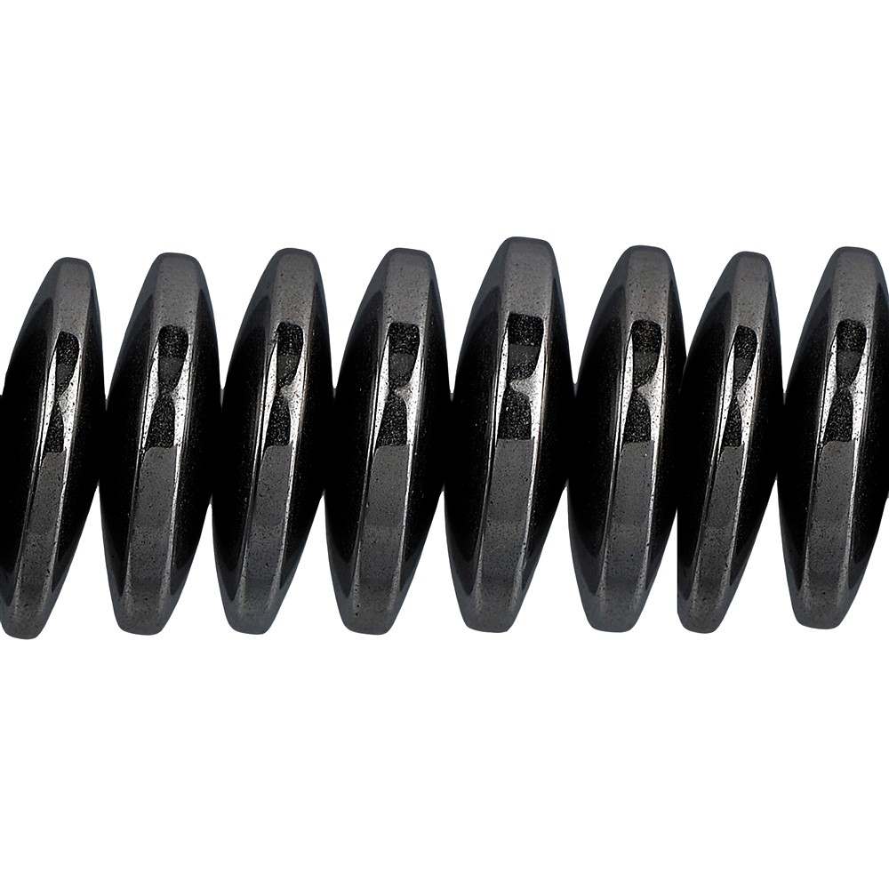 Cordón de botón, hematina, 03 x 12mm | Marco Schreier