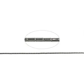 Strand cylinder, hematine, 04 x 02mm | wholesaler gems, healing stones & jewelry