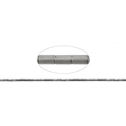144210401411 Rang de collier, hématite argent (teintée) mat, 05 x 03mm | Marco Schreier