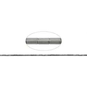 Rang de collier, hématite argent (teintée) mat, 05 x 03mm | Marco Schreier