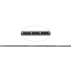 144210401421 Strang Zylinder, Hämatin silber (gef.), 05 x 03mm | Marco Schreier