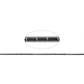 Rang de colliers, hématite argentée (teintée), 05 x 03mm | Marco Schreier