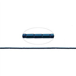 144210401422 Strang Zylinder, H&#xE4;matin blau (gef.), 05 x 03mm | Marco Schreier