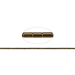 144210401425 Rang de collier, hématite Or (teintée), 05 x 03mm | Marco Schreier