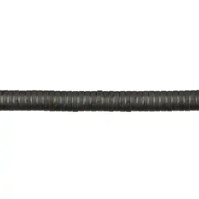 Strand cylinder "Heishi", hematine matt, 04 x 01mm | Marco Schreier