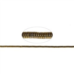 144210406440 Strang Zylinder (Heisihi), H&#xE4;matin gold (gef.), 01 x 04mm | Marco Schreier