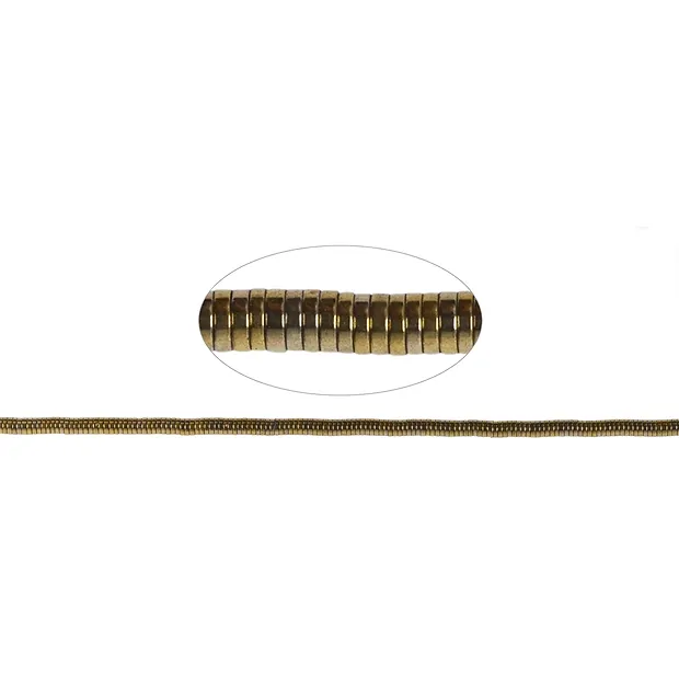 Cilindro a filo (Heisihi), Oro ematinato (set), 01 x 04 mm | Marco Schreier