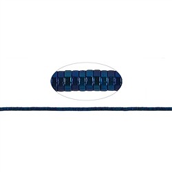 144210406522 Strand cylinder (Heisihi), hematin blue (dyed), 01 x 03mm | Marco Schreier