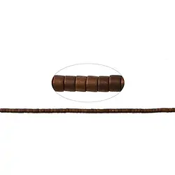 144210407814 Cilindro de filamentos (Heisihi), hematina marrón (teñido) mate, 01 x 01mm | Marco Schreier