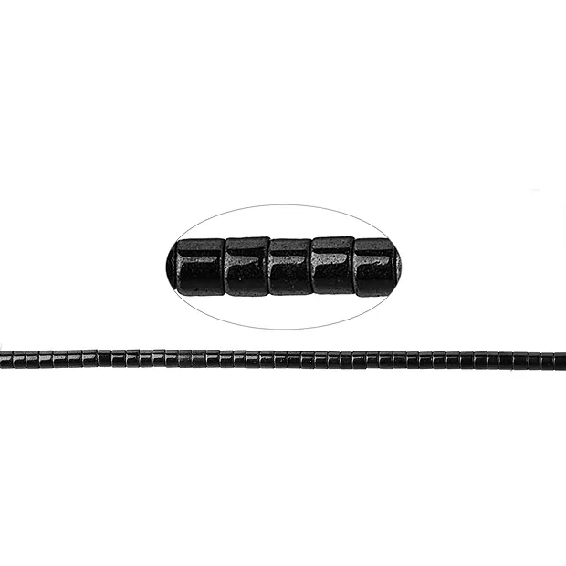 Cilindro di filo (Heisihi), ematina, 01 x 01 mm | Marco Schreier