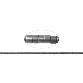 Rang de collier (Heisihi), hématine argentée (teintée), 01 x 01mm | Marco Schreier