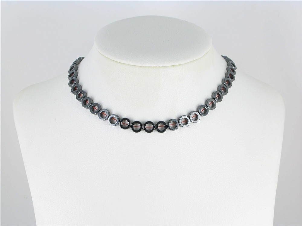 Rangs de colliers, hématite, 08mm | Marco Schreier