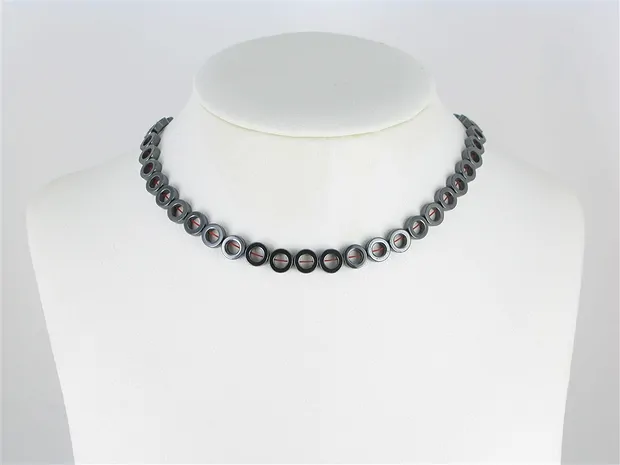 Strang Rahmen, Hämatin, 08mm | Mineralienhandel Edelsteine, Heilsteine & Schmuck