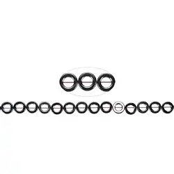 144210802920 Strang Rahmen, Hämatin, 08mm | Mineralienhandel Edelsteine, Heilsteine & Schmuck