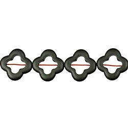 144210803610 Strang Rahmen Bl&#xFC;te, H&#xE4;matin matt, 15 x 15mm | Edelsteine, Heilsteine &amp; Schmuck