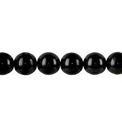 144320101020 String Beads, Shungite (stab.), 12mm | wholesaler gems, healing stones & jewelry