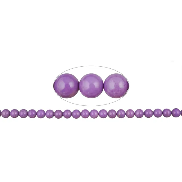 String Beads, Phosphosiderite AA, 08mm | Schreier gems, healing stones & jewelry